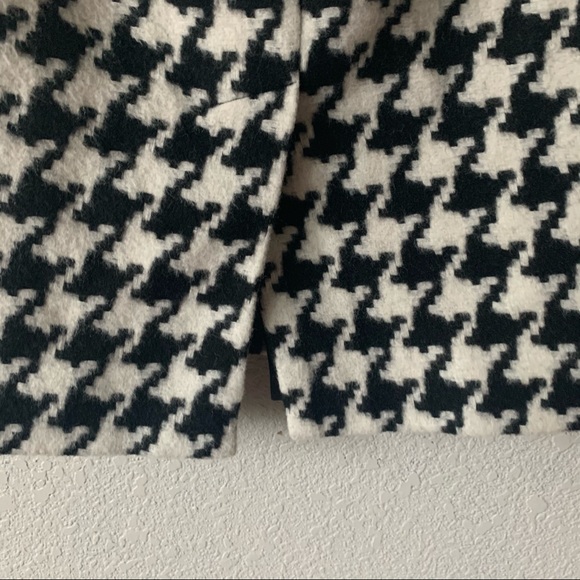 Talbots - Wool Blend Houndstooth Pencil Skirt - 10 - Picture 6 of 9